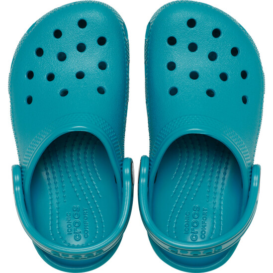 Crocs Classic Niños Pequeños Turbo Teal