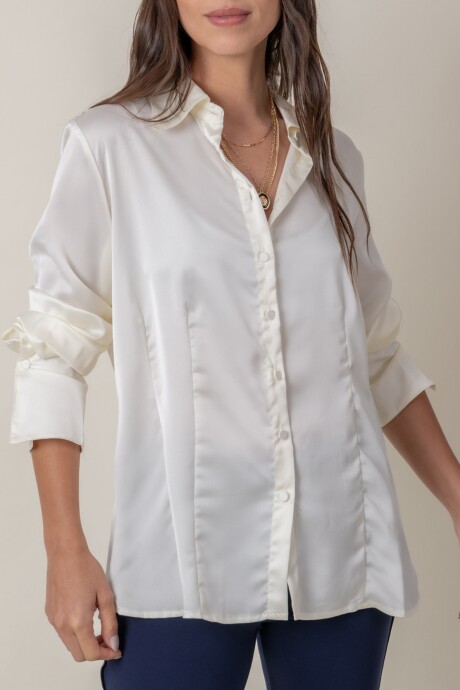 CAMISA OFF WHITE Marfil