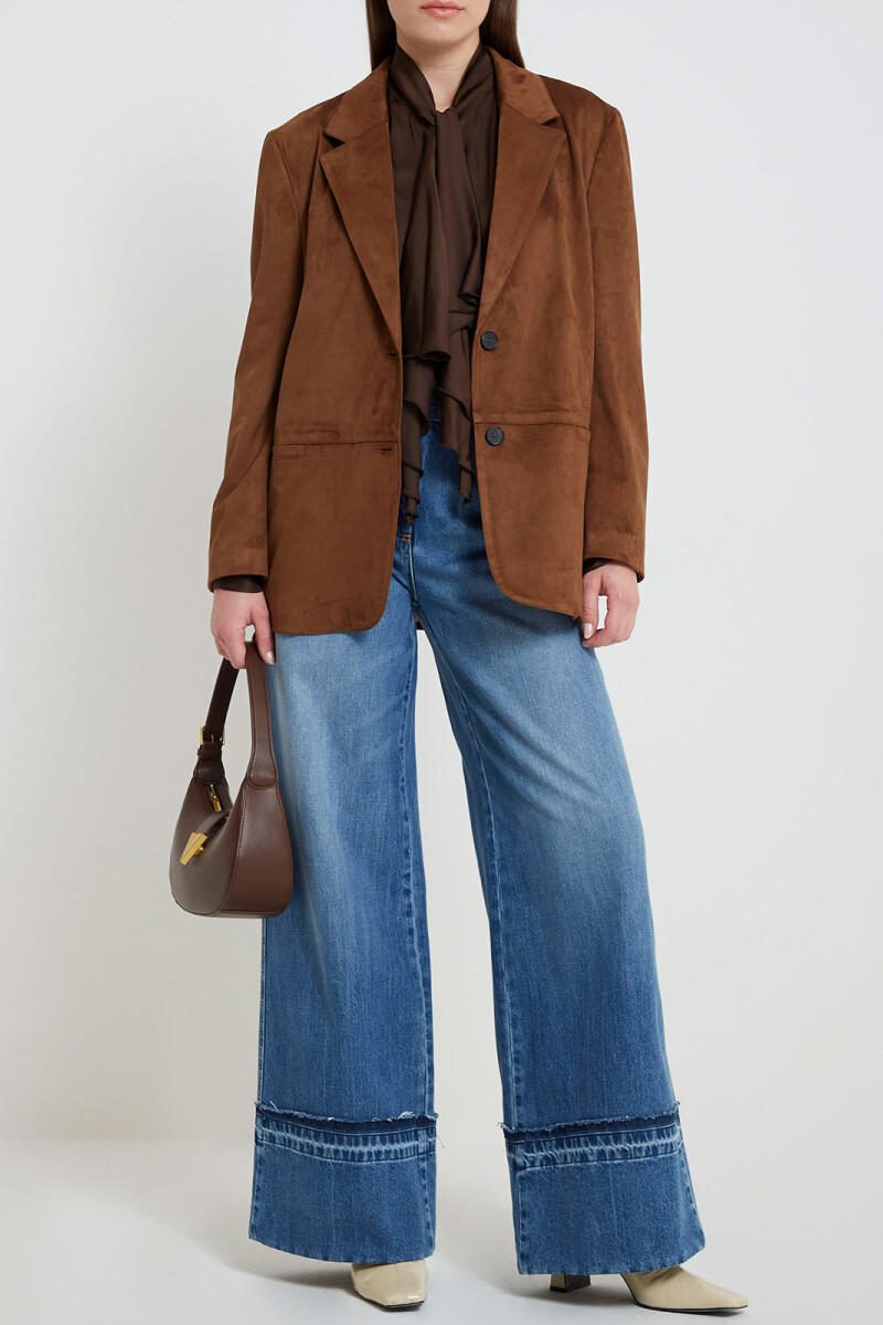 CHAQUETA Cognac