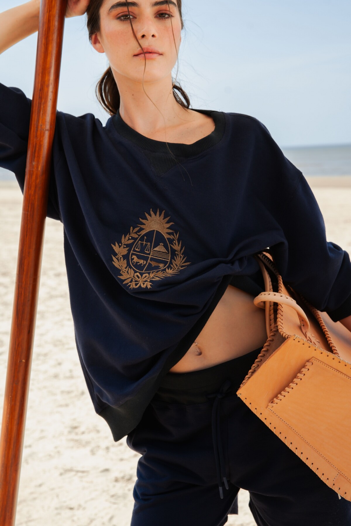 De la República Short Azul Marino