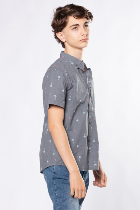 CAMISA ARCHIETEEN RUSTY Gris Oscuro