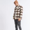 Sobre Camisa Hombre Viyela C/Sherpa A/Cuadros K.Belga Beige