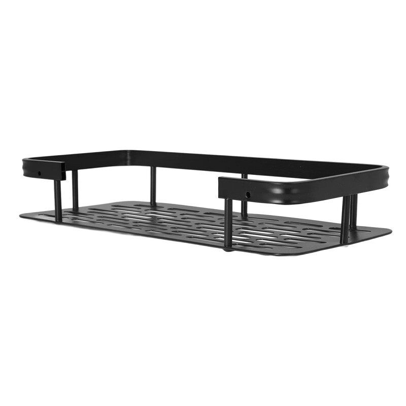 Set x2 Estante organizador de metal NEGRO