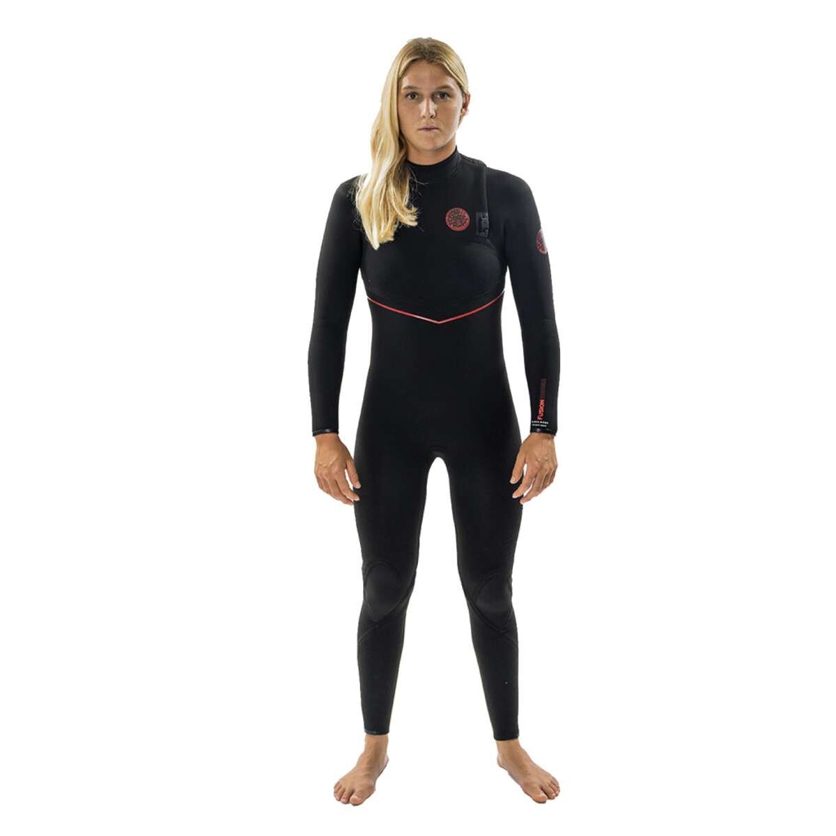 Traje Rip Curl Mujer F Bomb Fusion 4/3 Gb Zip Free - Zip Free 