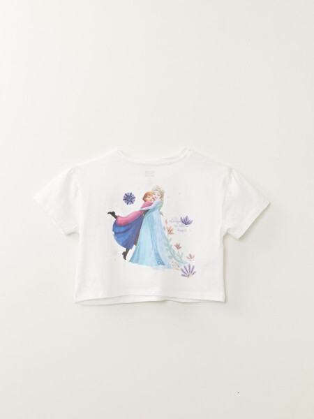 Remera disney frozen Frozen Blanca