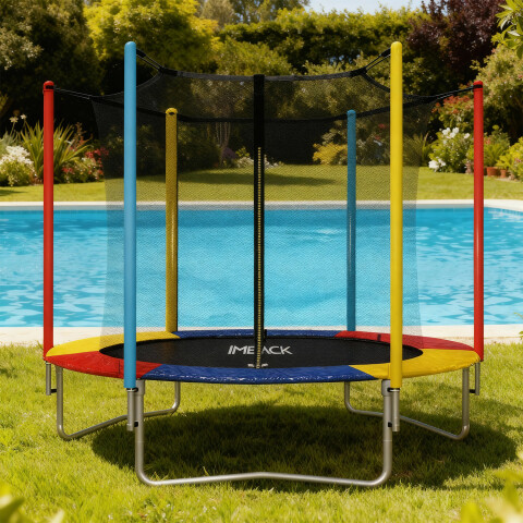 Cama Elastica 1.83 M Trampolin Saltarin Niños Adultos Grande Con Red Proteccion Imback Multicolor Cama Elastica 1.83 M Trampolin Saltarin Niños Adultos Grande Con Red Proteccion Imback Multicolor