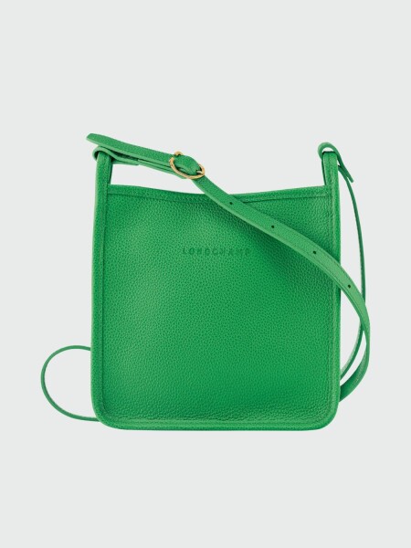 Longchamp -Cartera estilo bandolera, Le Foulonné Verde