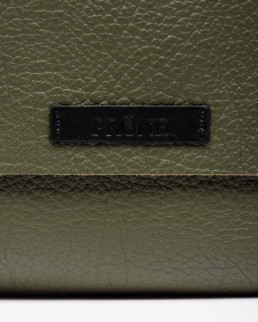 Mini Bag Olivia En Cuero Graneado Verde