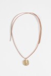 Collar cordón dije metal dorado