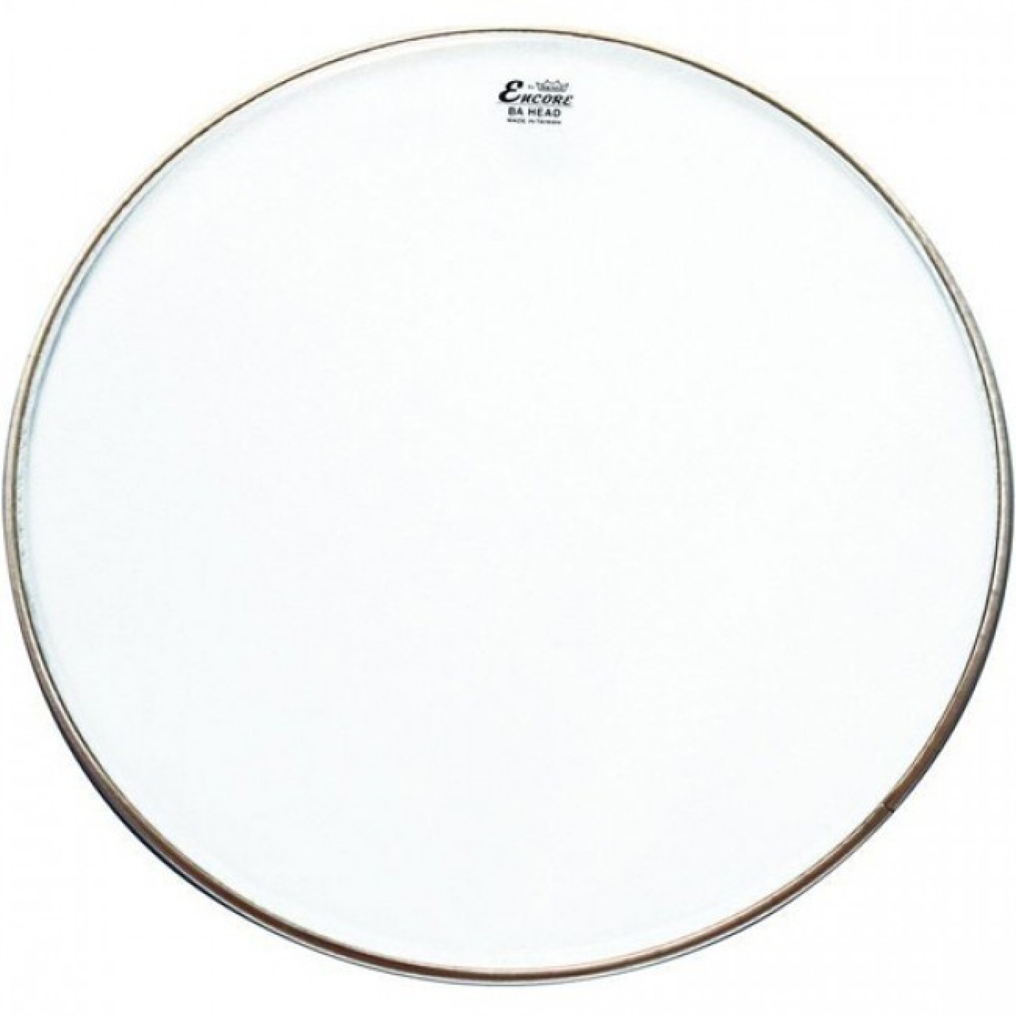 Peau De Batterie Remo ENCORE Ambassador Transparent 18" EN-1318-BA - Pour Caisse Claire, Ton Ouvert Et Résonnant