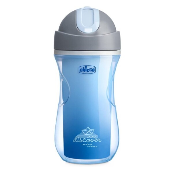 Vaso sorbito termico chicco 14m+ celeste