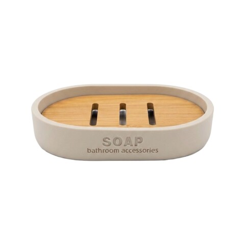 JABONERA GRIS/BAMBU Unica