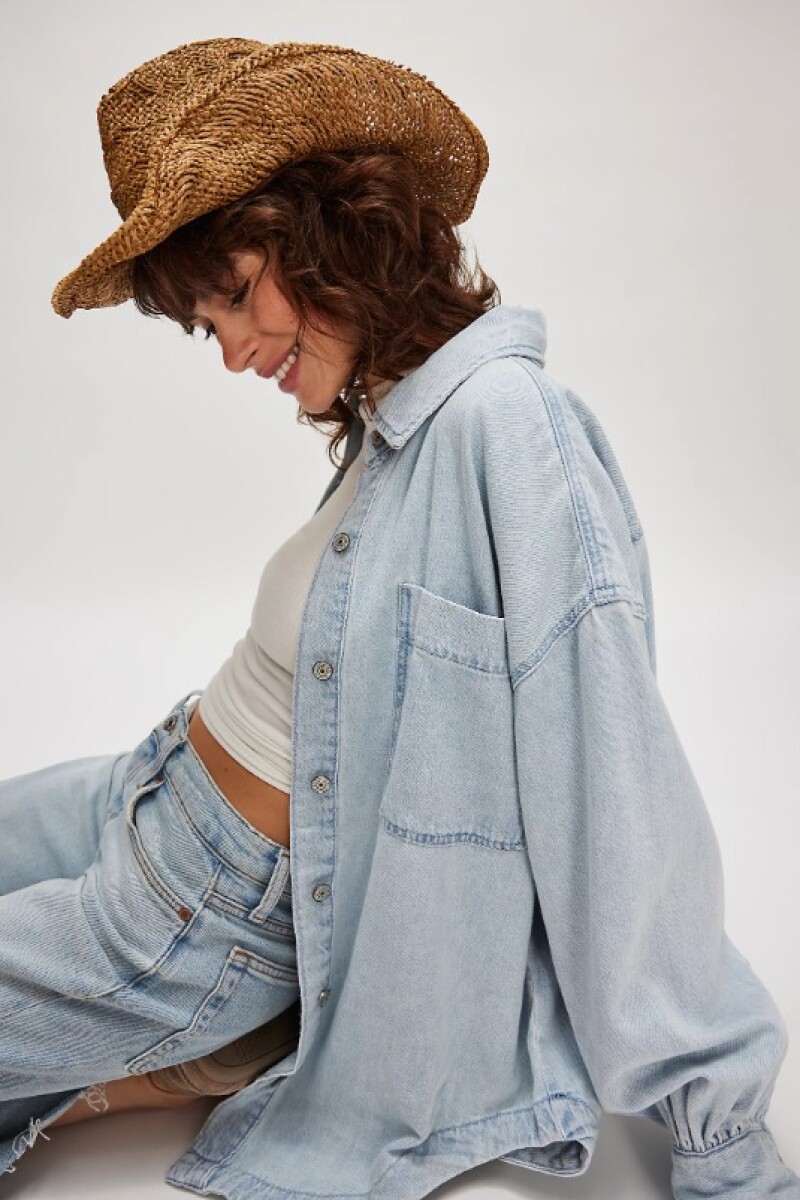 ASHLEY DENIM SHIRT Azu