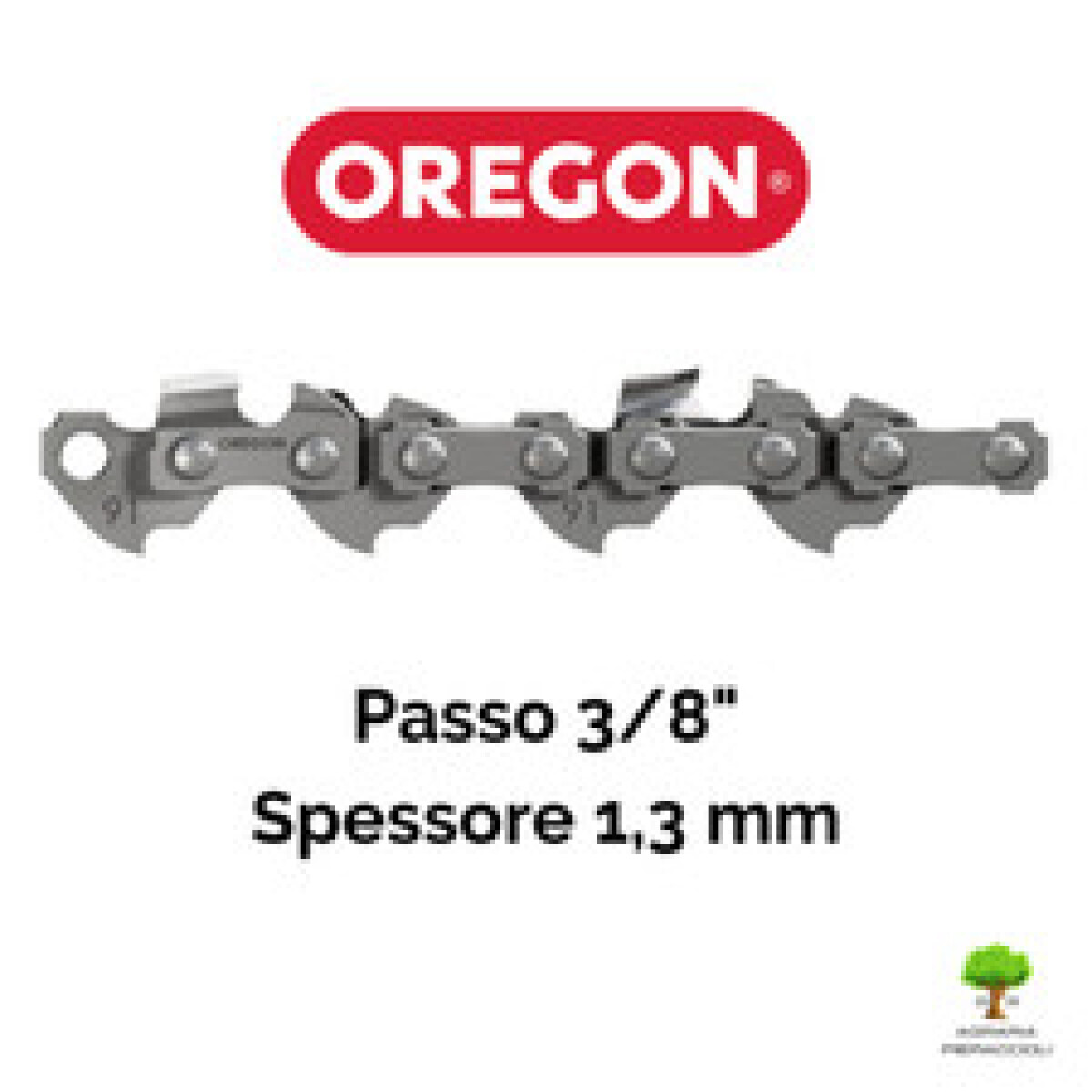 CADENA OREGON 3/8 PICO 0.50" 1.3mm 91VXL X MTS 