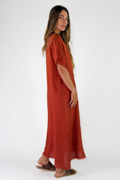 VESTIDO NUSA Terracota
