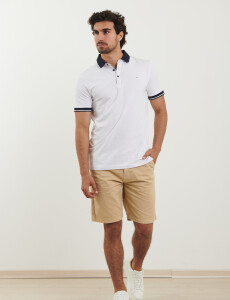 520974 REMERA HARRINGTON LABEL Blanco