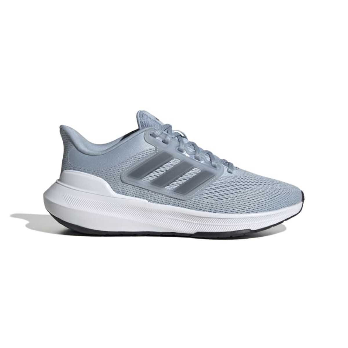 Adidas gris 2025 con azul