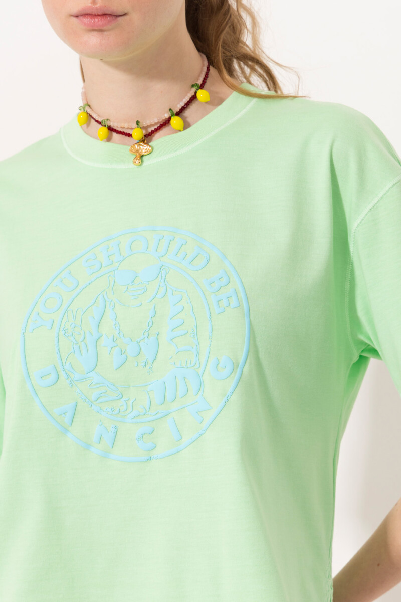 REMERA DANCING Verde
