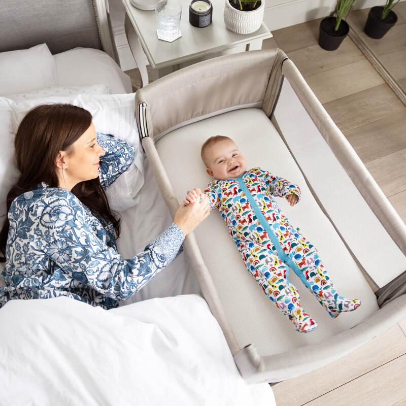 Cuna Colecho Joie Rommie Go Clay Cuna Colecho Joie Rommie Go Clay