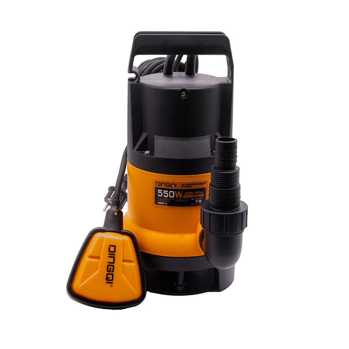 DINGQI BOMBA DE AGUA SUMERGIBLE DRENAJE 750W 1HP 