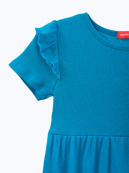 VESTIDO LAUREL PETROLEO