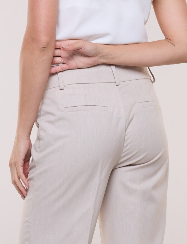 Pantalon Career BEIGE