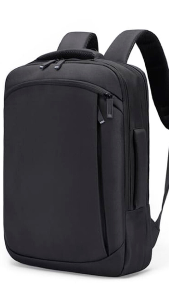 MOCHILA CHICAGO TRIBUNE NEGRO
