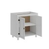 Bajo mesada 2 puertas - Linea Mexicana Blanco Bajo mesada 2 puertas - Linea Mexicana Blanco