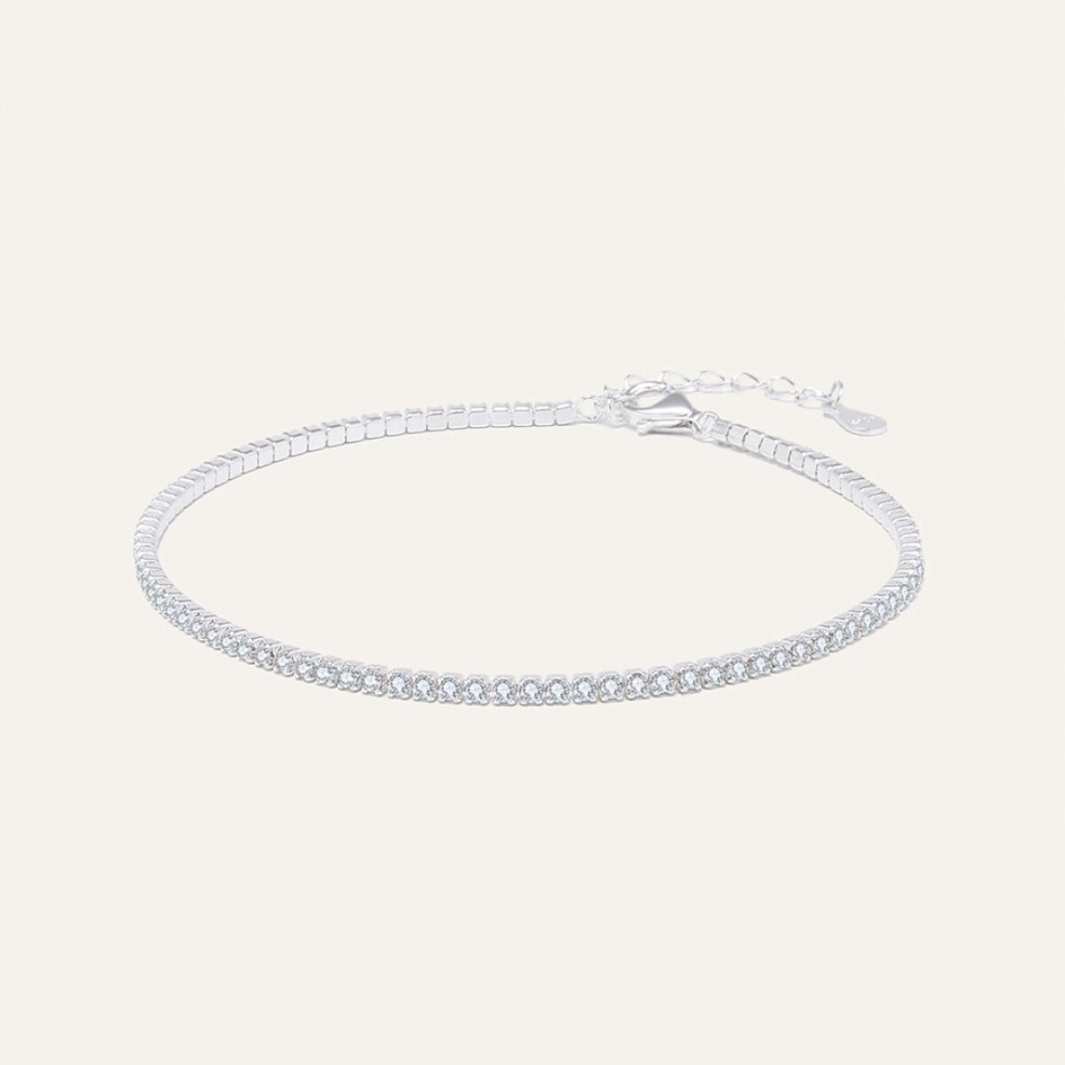 Pulsera Tenis N°1 - Plata 925 