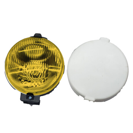 FARO CAMINERO - REDONDO 15CM AMARILLO CON TAPA (UNI) =HT.8035 - FARO CAMINERO - REDONDO 15CM AMARILLO CON TAPA (UNI) =HT.8035 -