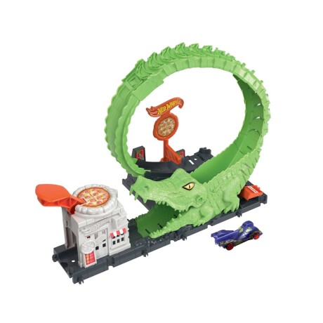 Pista Hot Wheels Cocodrilo Pista Hot Wheels Cocodrilo