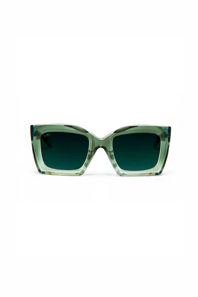 Lentes Tiwi Mali Shiny Gradient Green With Green Gradient Lenses