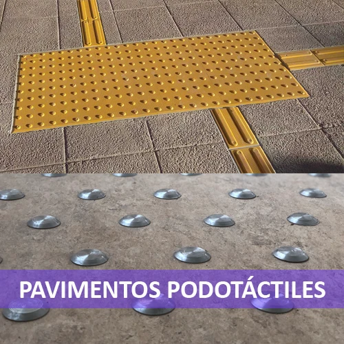 PAVIMENTOS PODOTACTILES
