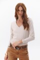 REMERA V DOBLE M/L NEUTRO