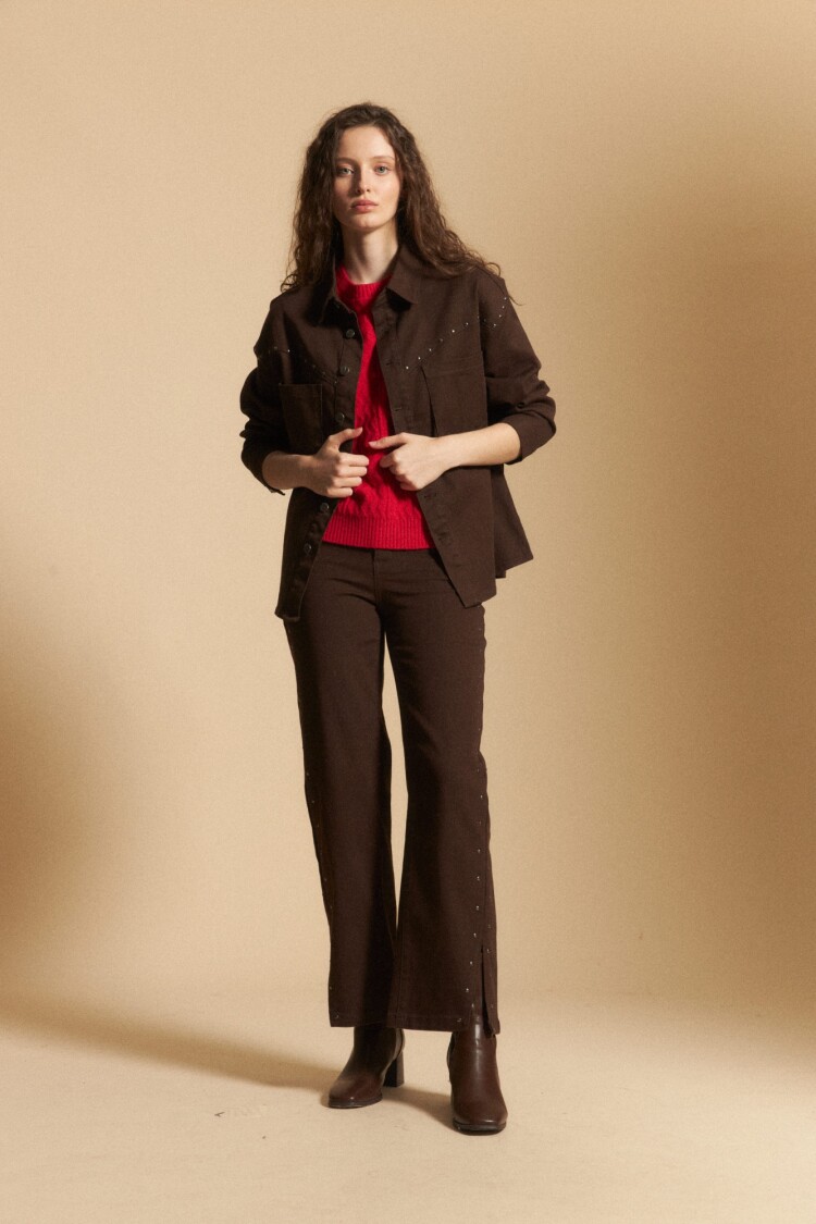 SOBRECAMISA DAFNE Chocolate