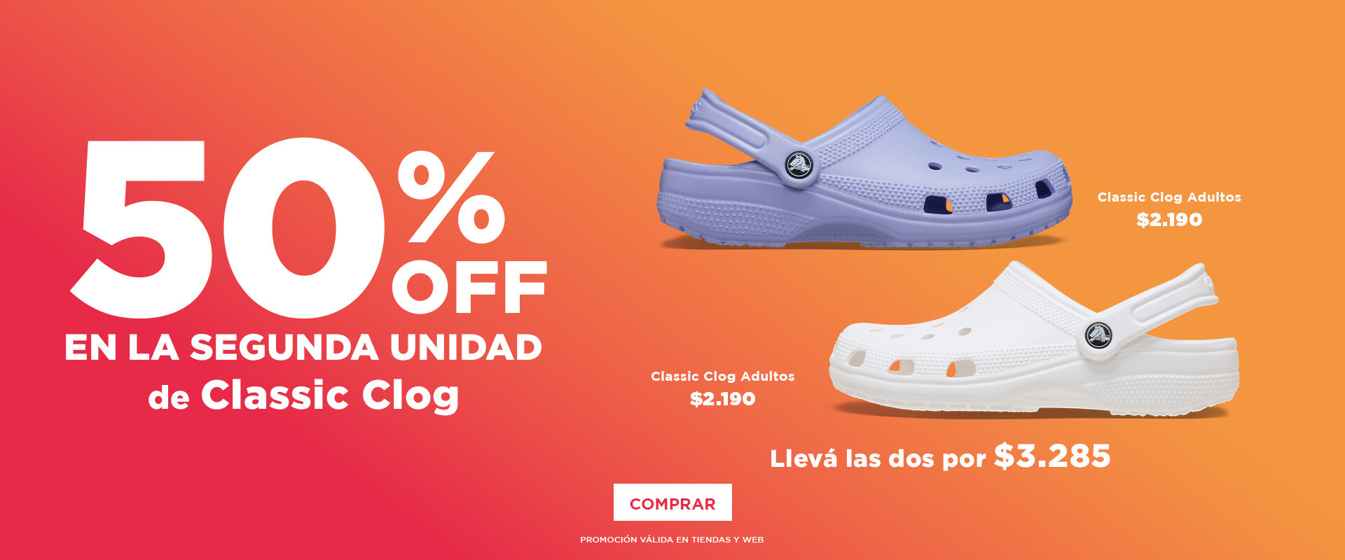 50%OFF 2da unidad