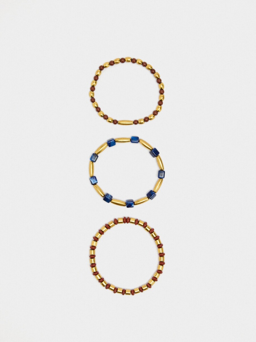 Set De Pulseras Elásticas multicolor
