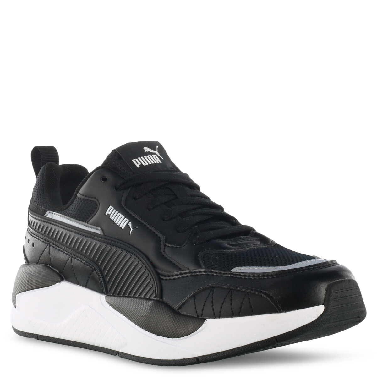 Championes de Hombre Puma X-Ray 2 Square - Negro - Plateado 