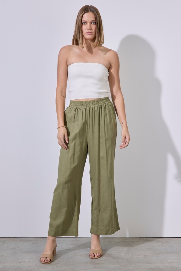 Pantalon Lino OLIVA