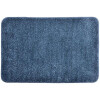 Alfombra De Baño Dohler En Microfibra 60x40cm Índigo