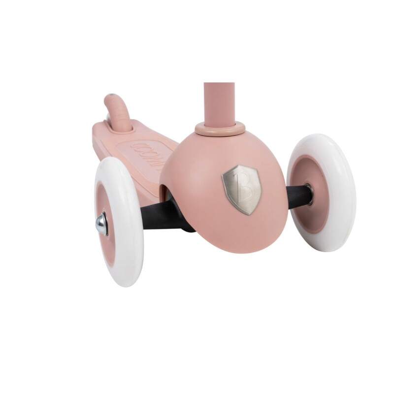 BW-ECO-SCOOTER-CC Monopatín Eco De Tres Ruedas +3 Banwood C/canasto - Dusty Rose