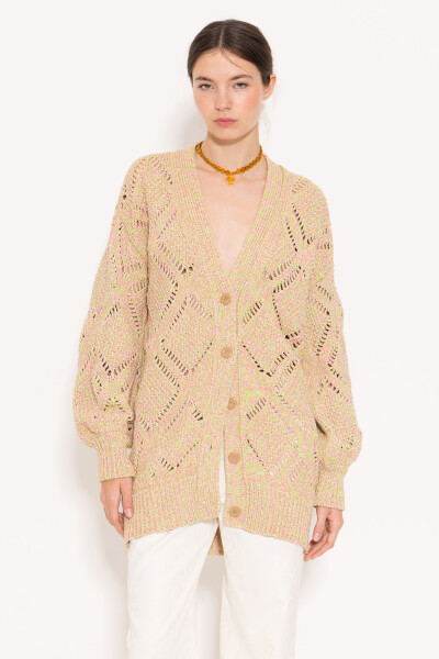CARDIGAN JOY Rosa