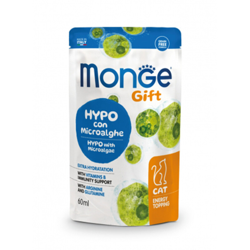 Monge Gift Gato Energy Topping Hypo Pouch 60mL Monge Gift Gato Energy Topping Hypo Pouch 60mL