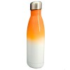 Botella térmica combinada de acero inoxidable de 500ml Naranja/blanco