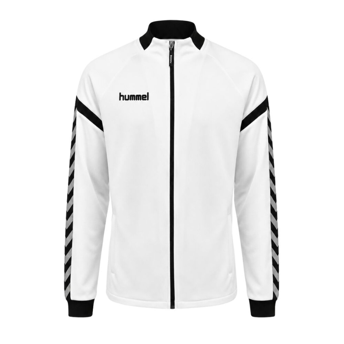 CAMPERA DE SALIDA CON TIRA UNISEX - BLANCA 