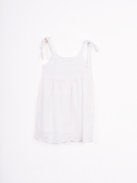 VESTIDO BRODERIE BLANCO
