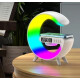 Lámpara G-speaker De Sonido Bluetooth Cargador Chica Blanco