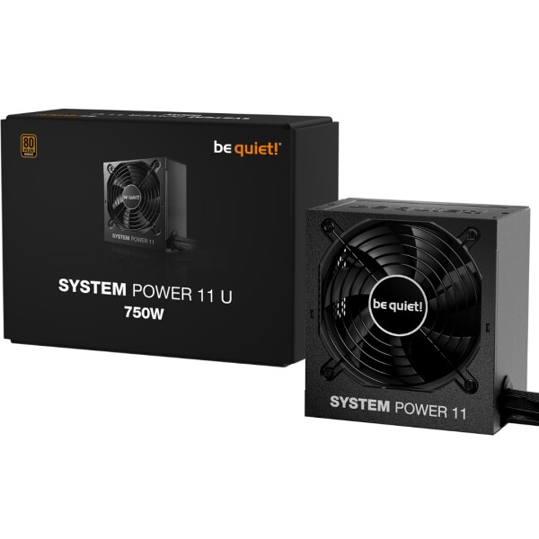 Fuente Be Quiet System Power 11 750w 80 + FUENTE BE QUIET! SYSTEM POWER 11 750W BR