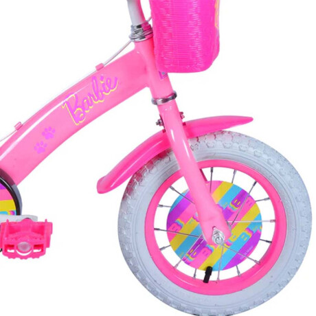 Bicicleta Mattel Barbie Rodado 12 Rosado
