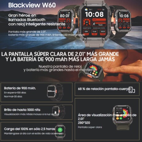 Smartwatch Blackview W60 V01